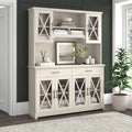 60W Sideboard-Buffetschrank mit Aufsatz