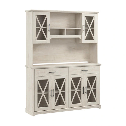 60W Sideboard-Buffetschrank mit Aufsatz