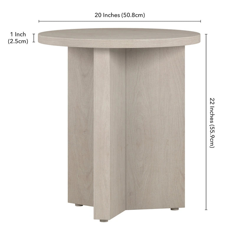 Runder Beistelltisch, 20 breit - 20 breit